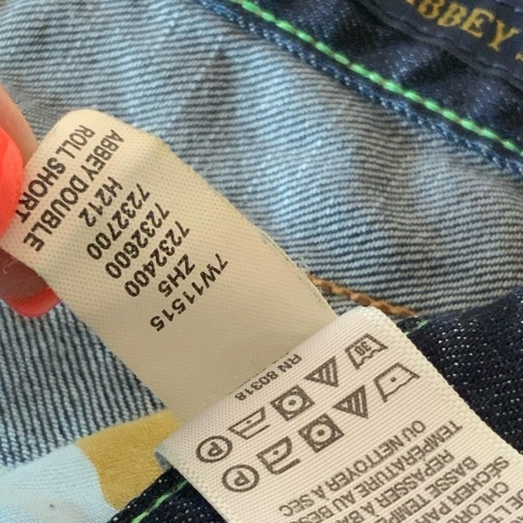 Lucky Brand Abbey Short Denim Jean Shorts Size 29/8 - Picture 7 of 7